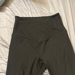 Victoria's Secret cross over Black Leggings